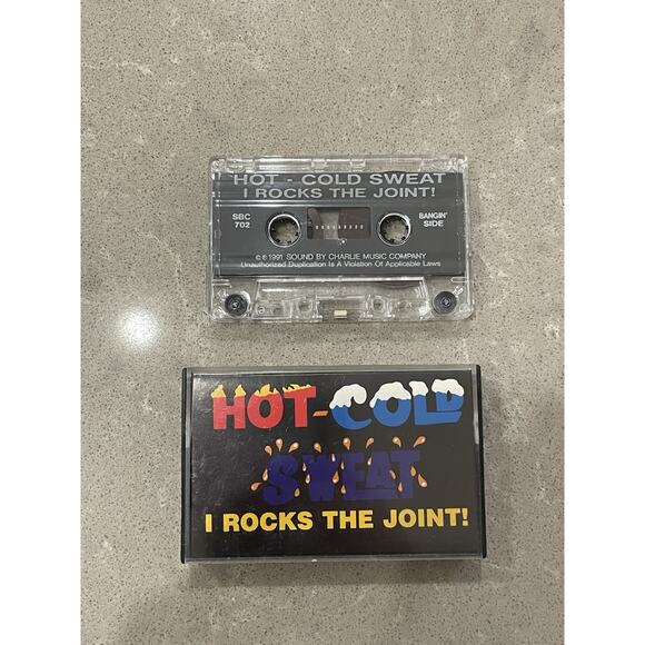 Hot, Cold Sweat - I Rocks The Joint! Audio Cassette 1991 Sound By Charlie - Picture 1 of 2
